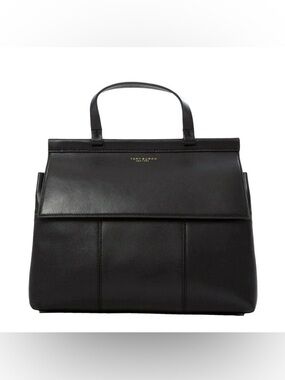 Tory Burch Block-T Women’s Satchel in Black - nearly new